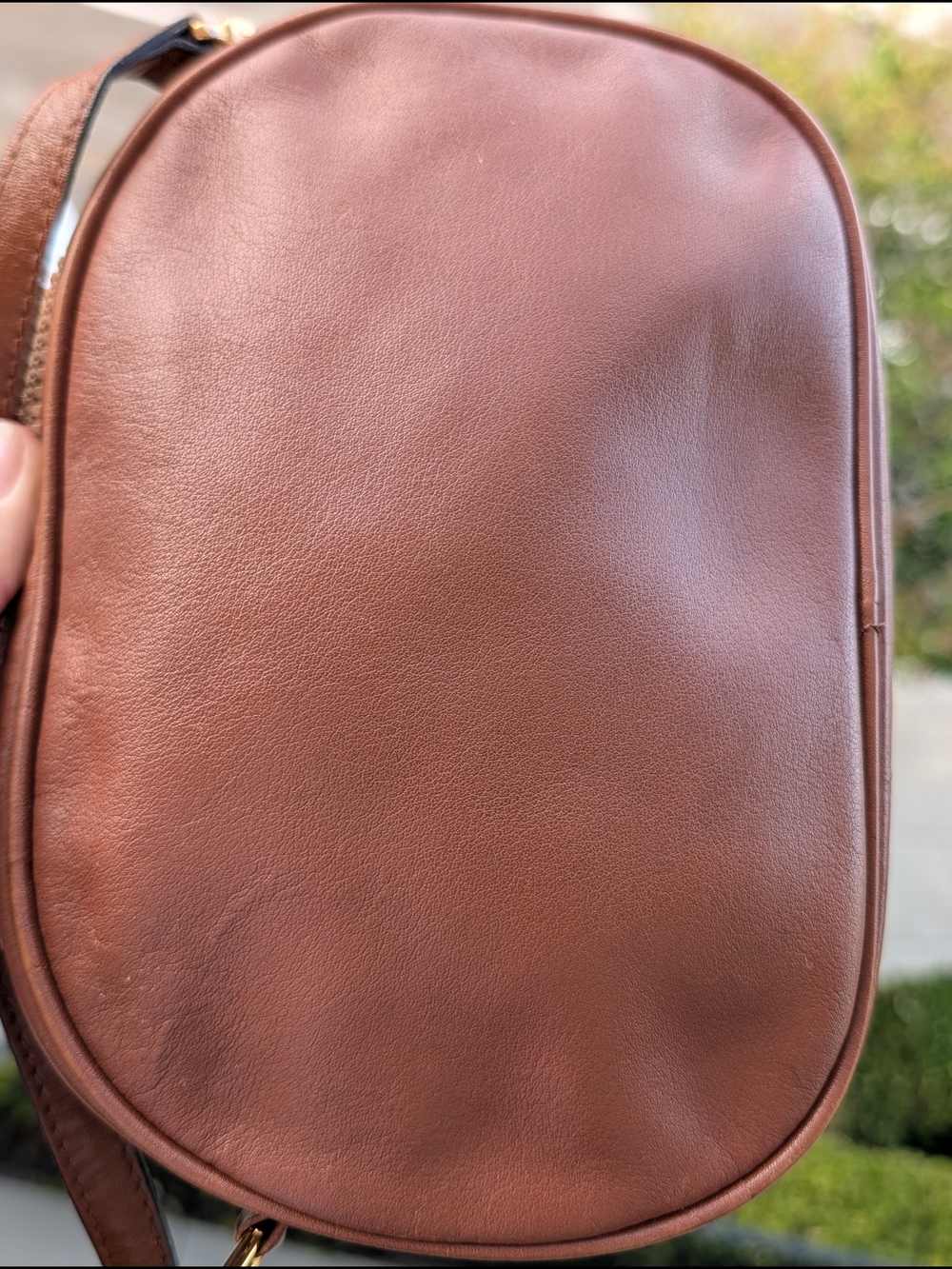 Vintage Celine Paris Brown Leather  Shoulder/ short Crossbody Bag Made in Italy - Picture 8 of 16
